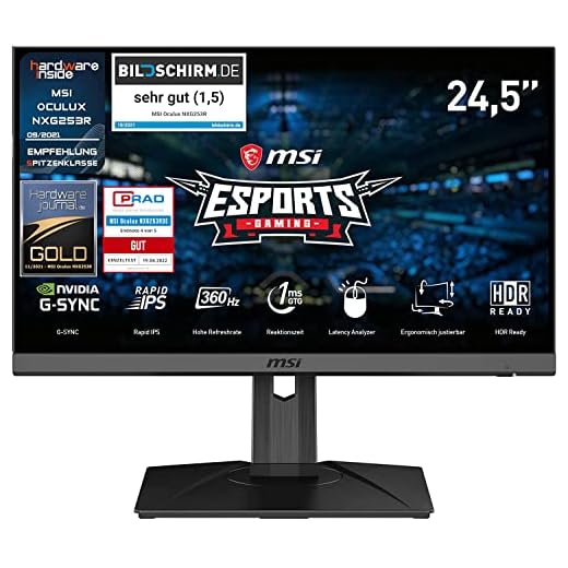 MSI Oculux NXG253RDE bei Amazon *