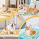 ITJMRJP Kühlmatte Hund Katze 2 Stück Kühlmatte für Hunde 40 x 50cm Hundekühlmatte Selbstkühlend Waschbar Hunde Kühldecke für Hund Klein und Katzen Dog Cooling Mat(D)