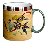 Lenox Winter Greetings Everyday Stoneware Goldfinch Mug