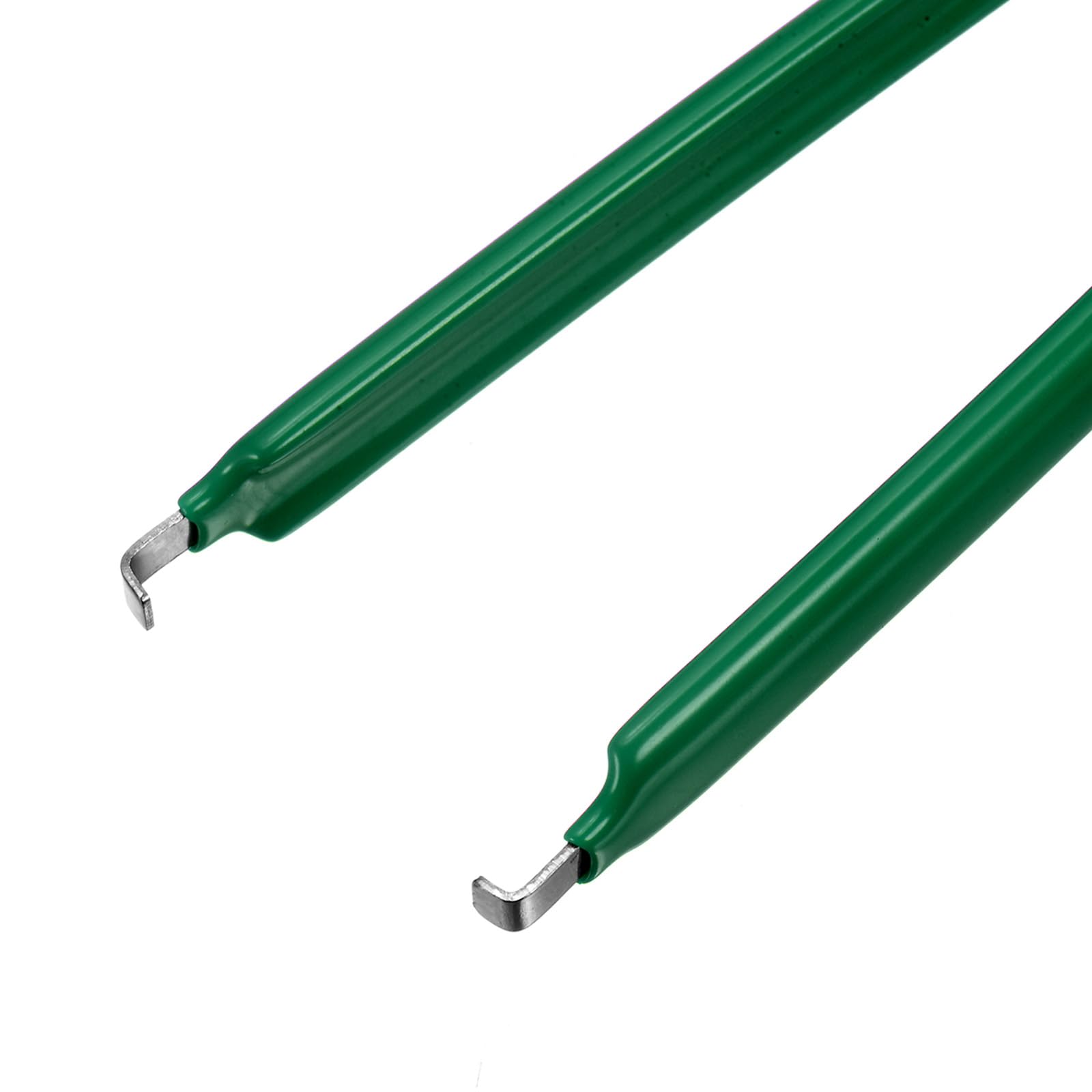 QUARKZMAN Estrattore di Trucioli Ic Puller in Acciaio Inossidabile con Impugnatura Isolata in Vinile Verde
