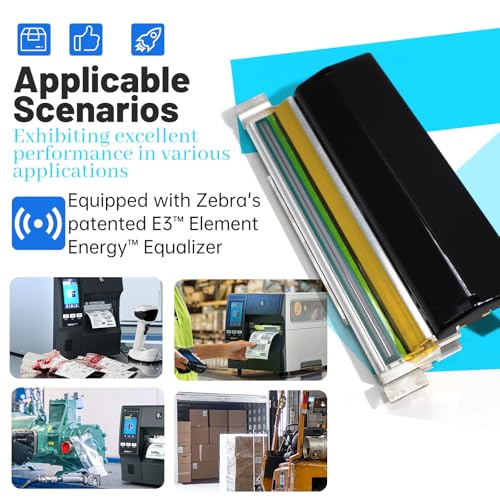 Image of P1105147-300 New Printhead for Zebra ZT411R ZT411 RFID Industrial Thermal Label Printer 203dpi PRINTHEAD Assy P1112740