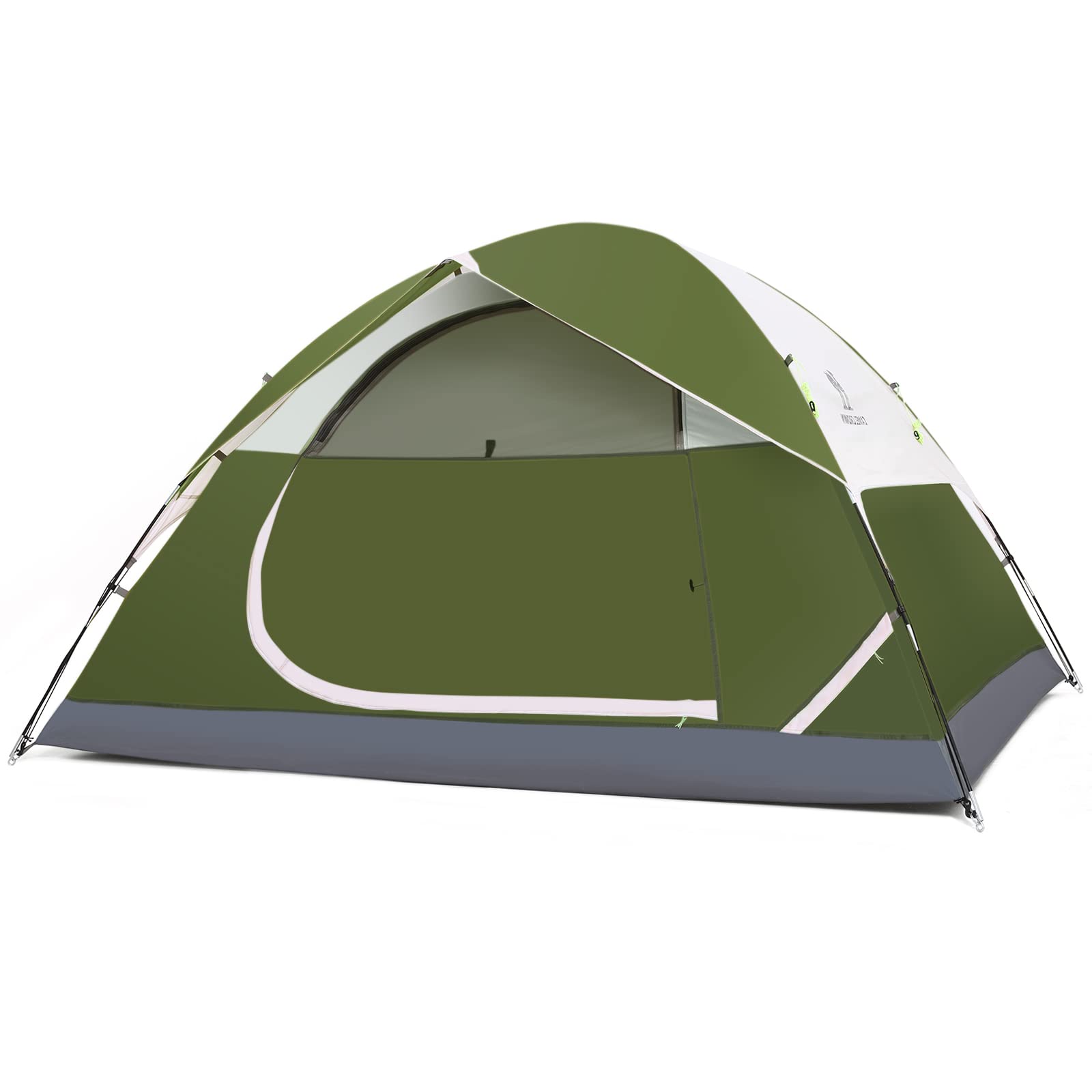 CAMEL CROWNTents for Camping 2/3/4/5 Person Camping Dome Tent, Waterproof,Spacious, Lightweight Portable Backpacking Tent for Outdoor Camping/Hiking