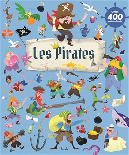Les pirates - 400 autocollants