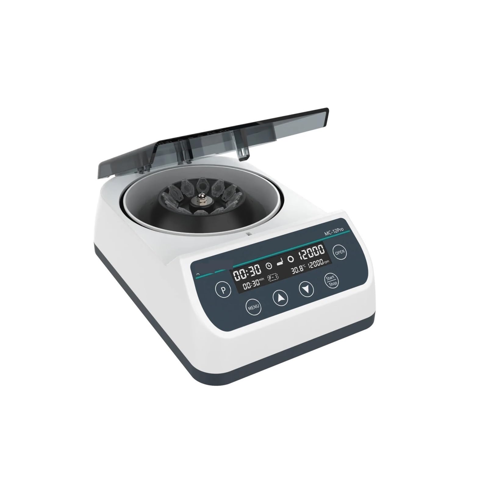 Centrífuga de mesa, Máquina Centrífuga PCR, De Plasma Digital Alta Velocidad Laboratorio, 12000RPM, 0,2/0,5/1,5/2ml, Tubo Centrífugo MC-12Pro