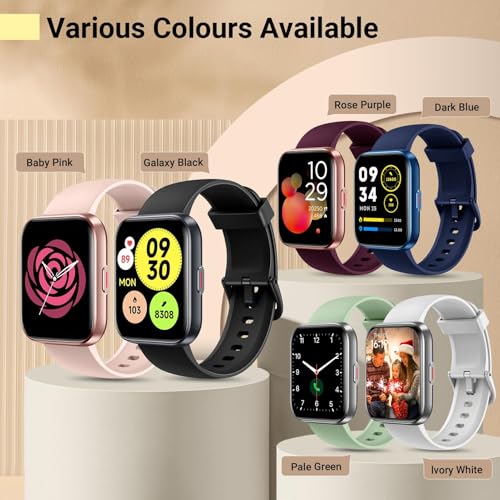 Quican ID208 Plus 1.8" Smartwatch — Budget fitness tracker with Alexa, women's design — view 9