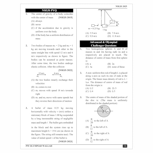 Image of PW Olympiad Wallah NSEJS Champion Series For Class 8-10 (Part-1) Complete Science Prep Guide | Ideal For NSEJS, INJSO & IJSO 2025 [Paperback] PW