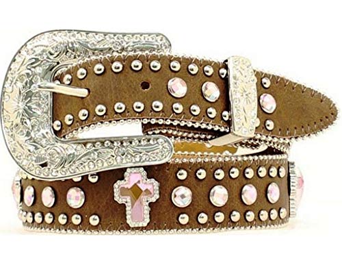 M&F Western Women's Crystal Cross Belt (Little Big Kids)
