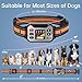 SZCLWWKJ Invisible Fence for Dogs, GPS Wireless Dog Fence System, Electric Fence for Dog, GPS Dog Collar, Radius 66-6561 ft, Waterproof Dog Perimeter Collar Wireless Fence, Outdoor Use | Over 15 Lbs