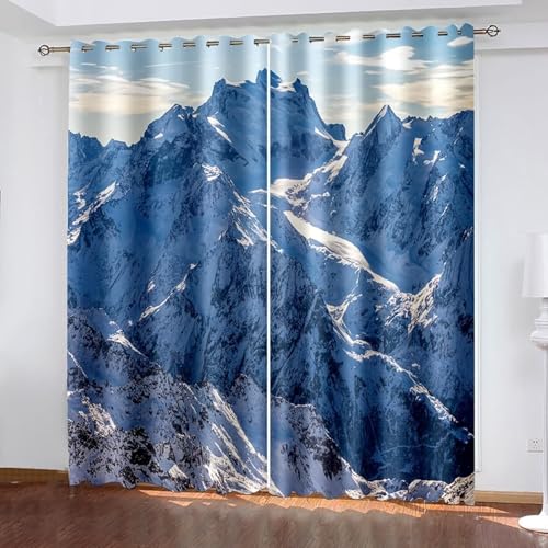 Cortinas de cocina fáciles de lavar de 2 paneles para renovar ventanas oscuras 2