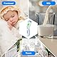 Berrcom Fieberthermometer Kontaktlos Stirnthermometer für Babys and Adults Infrarot Digitales Thermometer mit sofort Ablesung, 3 Farben Fieberalarm, °C/°F Schalter