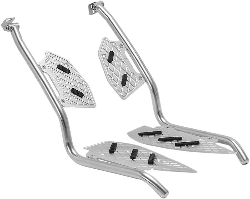 Engine Guard Crash Bars for Xmax 2018-2024 Aluminum Alloy Motorcycle Front & Rear Footrest Step Footboard Crash Bars Motorbike Crash Bar Bumper