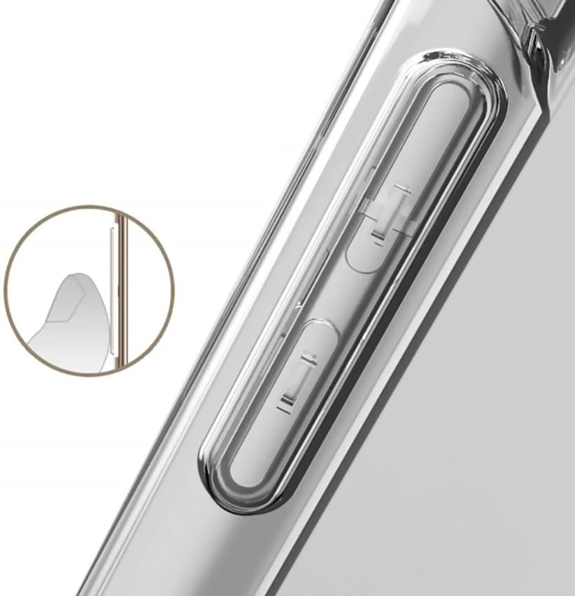 Image of REALCASE Silicone Back Cover Case, Scratch Resistant Protective Crystal Clear Transparent Shock Proof Back Cover Case for Oppo F31 5G