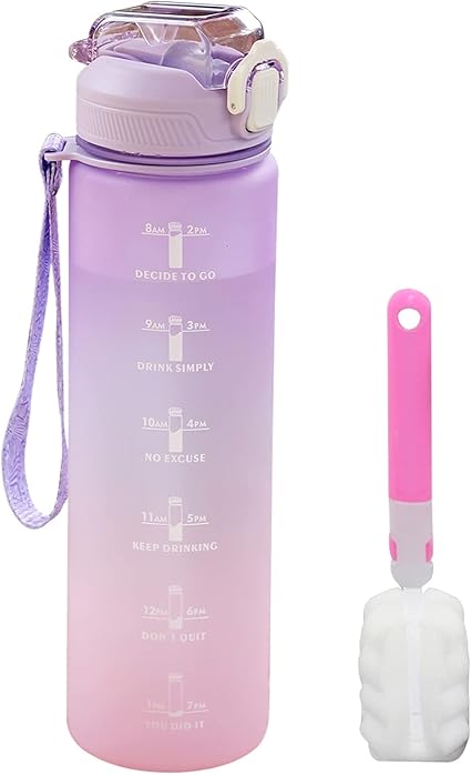 Amazon 水筒 1000ml グラデーション タイムマーカー付きウォーターボトル ストロー付き 透明 マグボトル 洗浄ブラシ付き 水ボトル オシャレ マイボトル 1リットル 軽量 スリム 女の子 男の子 こども 大容量 アウトドア 登山 自転車 釣り ランニング 水筒本体 洗浄 Amazon 水筒 1000ml グラデーション タイムマーカー付きウォーターボトル ストロー付き 透明 マグボトル 洗浄ブラシ付き 水ボトル オシャレ マイボトル 1リットル 軽量 スリム 女の子 男の子 こども 大容量 アウトドア 登山 自転車 釣り ランニング 水筒本体 洗浄