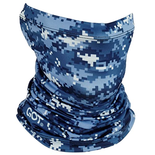 Image of UPF 50+ Fishing Neck Gaiter - UV Face Mask Sun Protection for Men Women