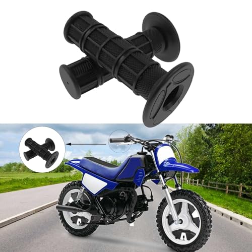 Image of FLYPIG Universal 22mm 7 /8 inch Motorcycle Handlebar Grips Bike Grips Non Slip Rubber Hand Grips for Honda Yamaha Suzuki Kawasaki KLX CRF YZF XR Polaris Arctic Cat Off Road Dirt Bike Handle Grips