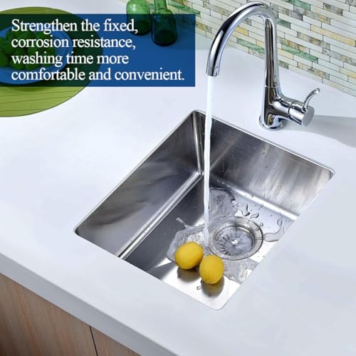 EIHI 2 Stück Hohlschraube Spüle Edelstahl Abflusssiebschraube 35mm Hohlschraube Siebkorbventil Spülbeckenkorb Schraube Ablauf Garnitur Zubehör für Ventil Abläufe Spüle Küchen Abflüsse