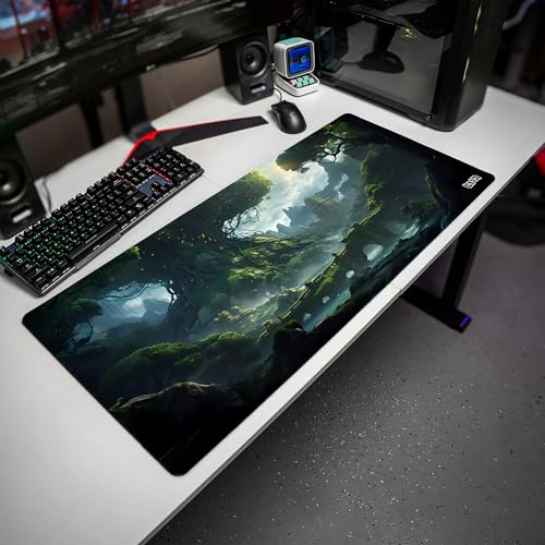 Mouse pad imperméable grand format pour éliminer les glissements de clavier sur le bureau