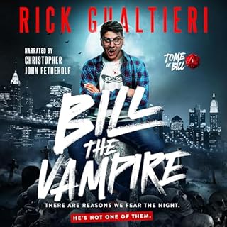 Bill the Vampire Audiolibro Por Rick Gualtieri arte de portada