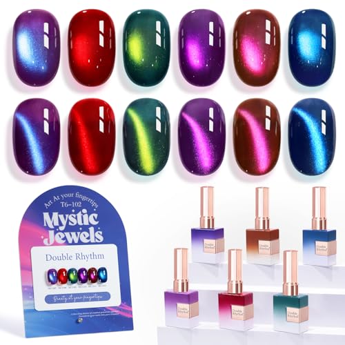 Double Rhythm Cat Eye Gel Polish Set