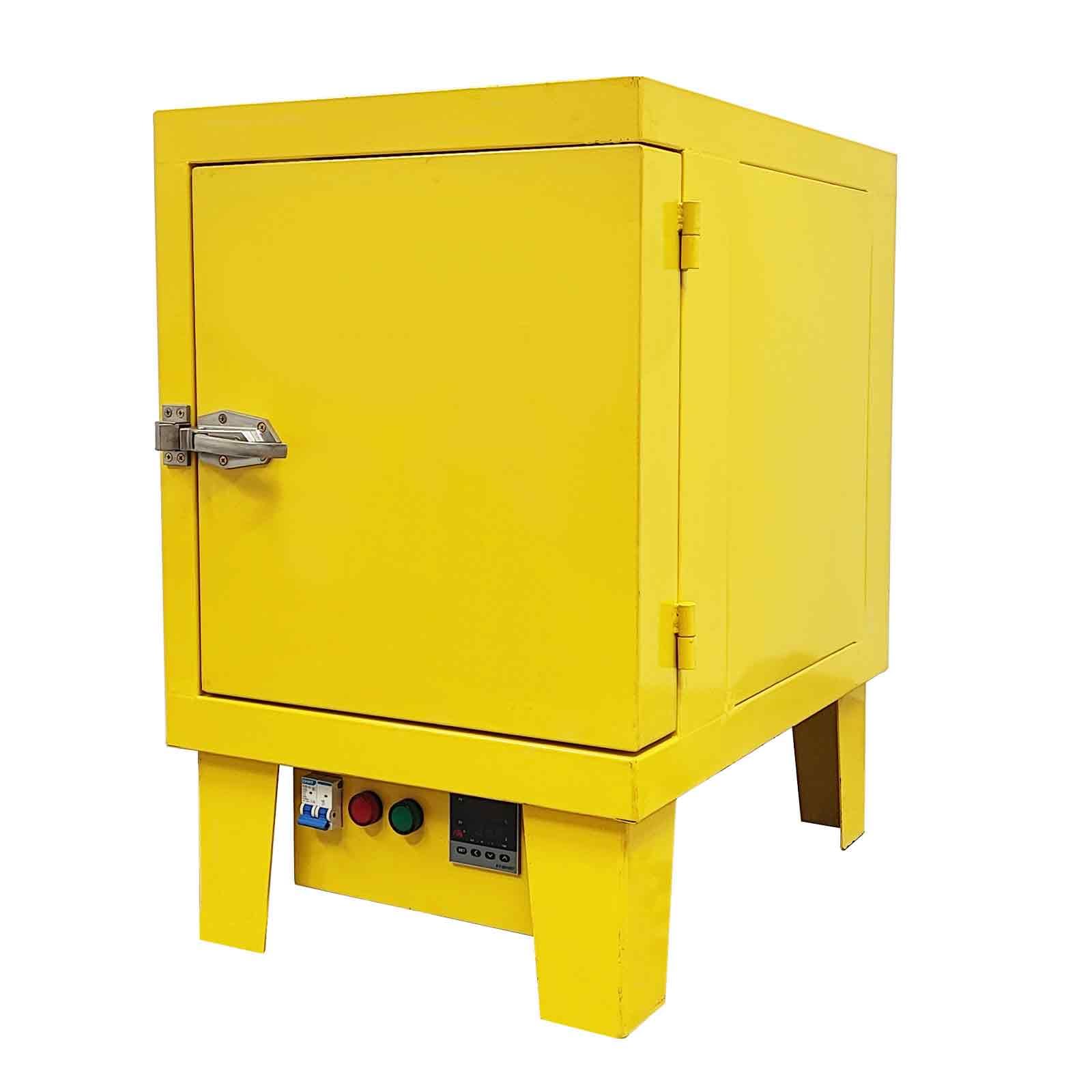 BEILOCKERY 220V Bench Welding Rod Oven, 50KG/110LB Industrial Electrode Keeper with Digital Display for 450mm Electrode Drying & Moisture Protection,