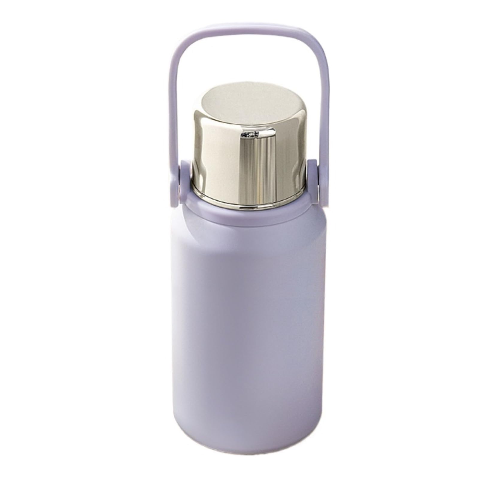 Botella Termica Taza de Agua aislada de Acero Inoxidable, Botella de Agua Caliente con separación de té de Gran Capacidad, Botella de Agua portátil for Exteriores(Purple,1000ml)