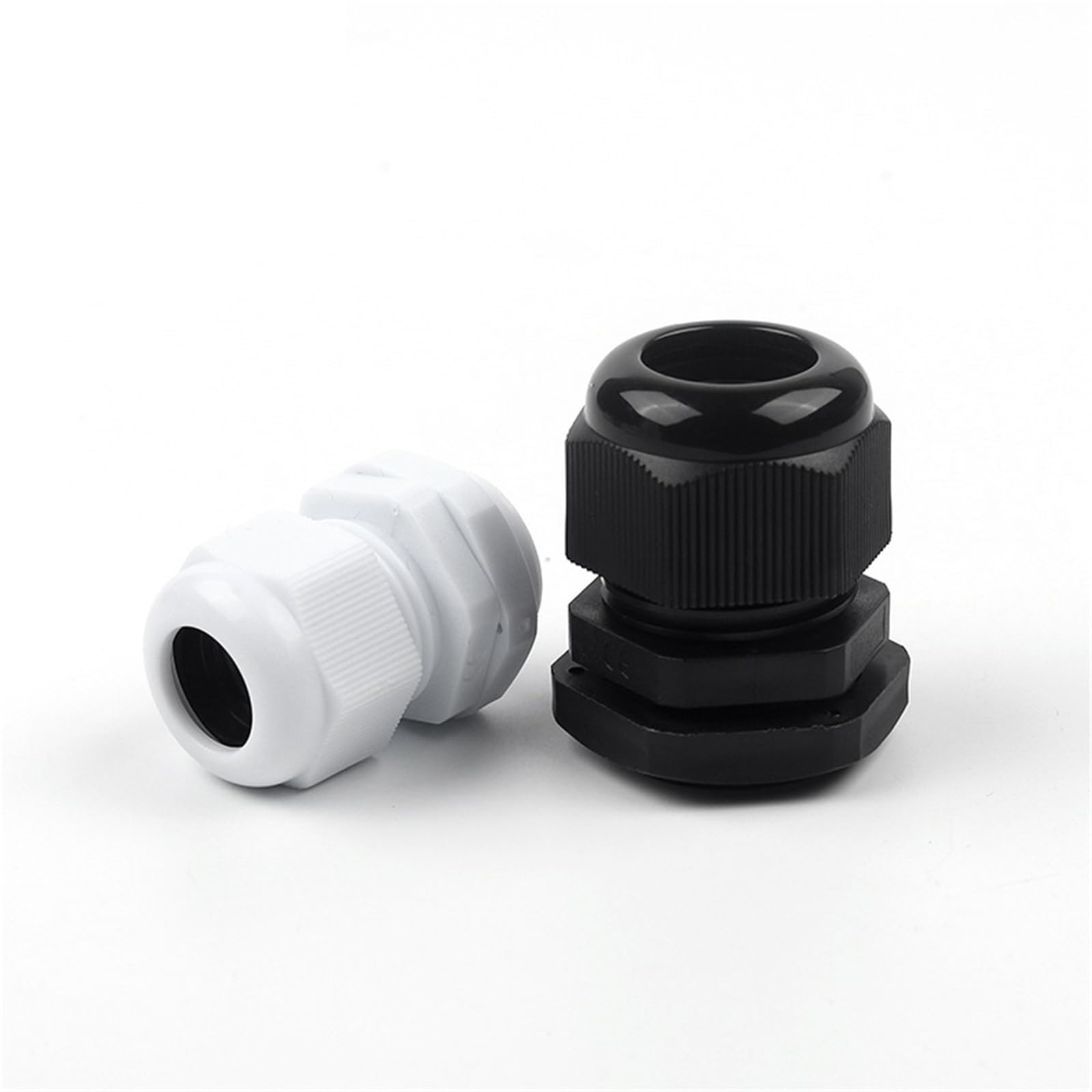 Prensaestopas de nailon PG25 blanco para fijación segura de cables 7