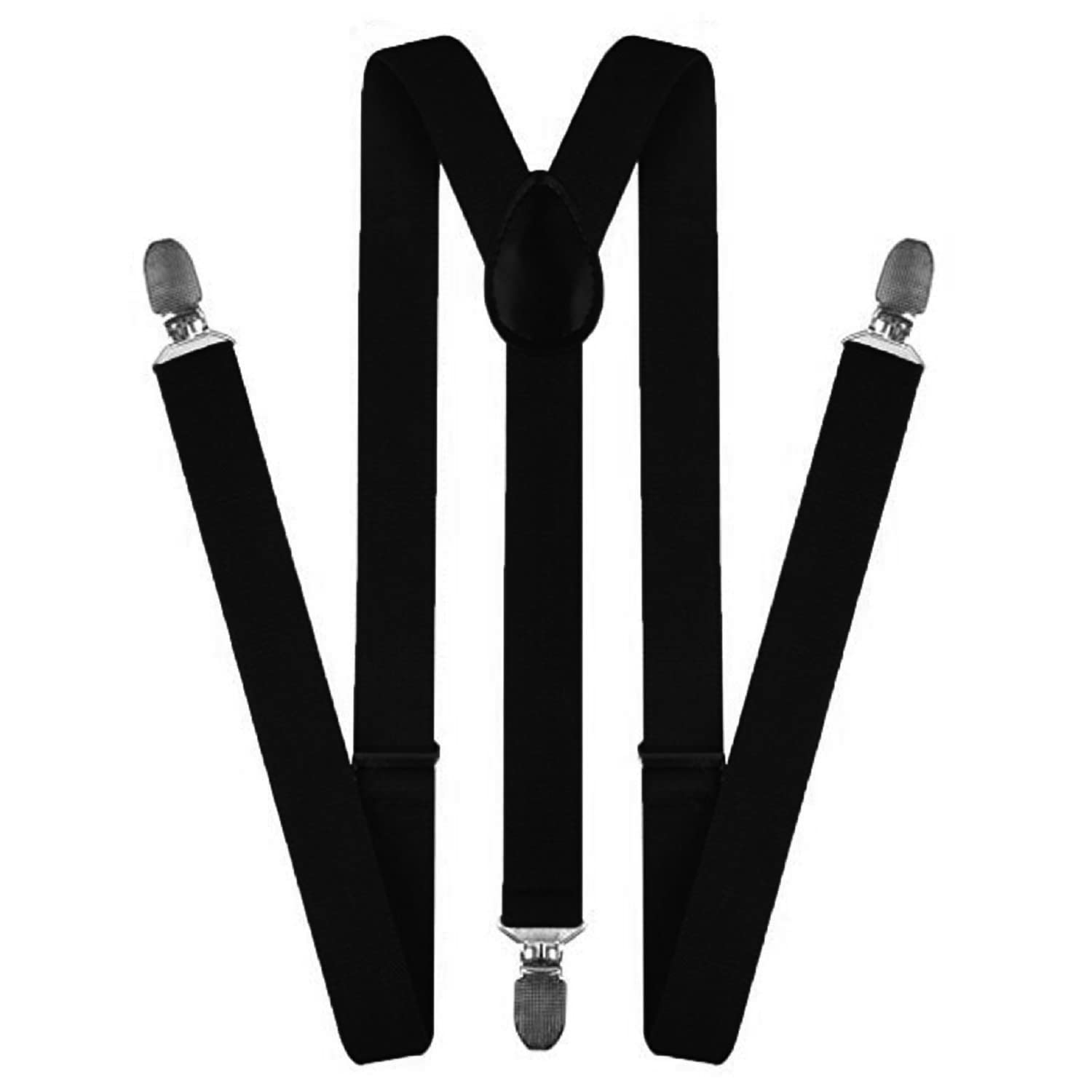 Adjustable Elastic Y Back Style Suspenders for Men and Women | Free Size, Stretchable