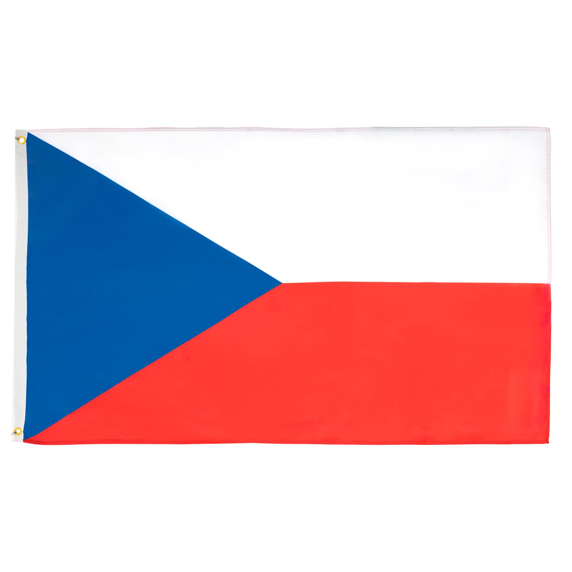 AZ FLAG - Set of 2 Czech Republic Flags - 90 x 60 cm - Czech Flag - Czech Republic Flag - 100% Polyester with Integrated Metal Eyelets — image 1
