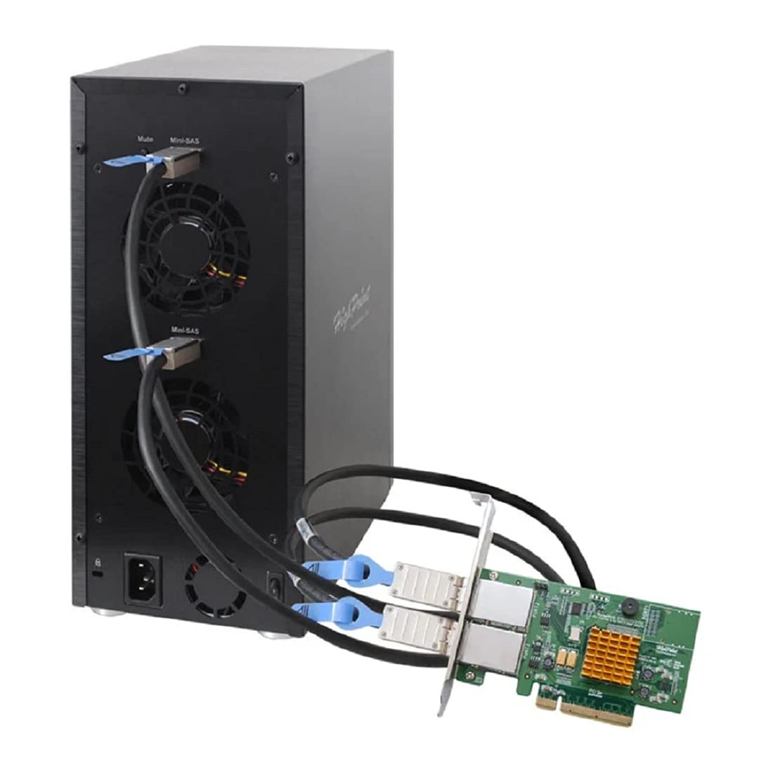 Amazon | HighPoint ストレージ拡張 エンクロージャー 8ベイ タワー型  