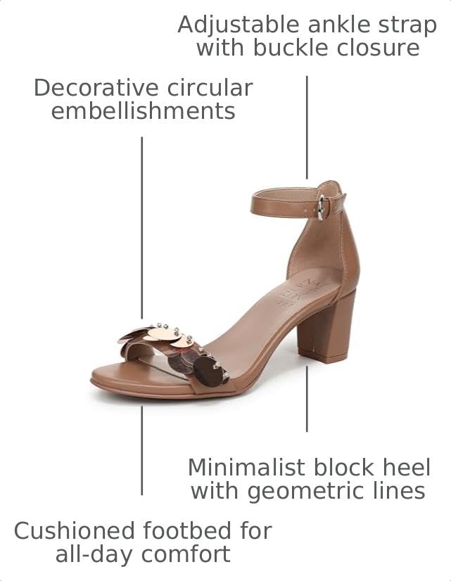 Image of Naturalizer womens Vera Heeled Sandals | Party Sandals