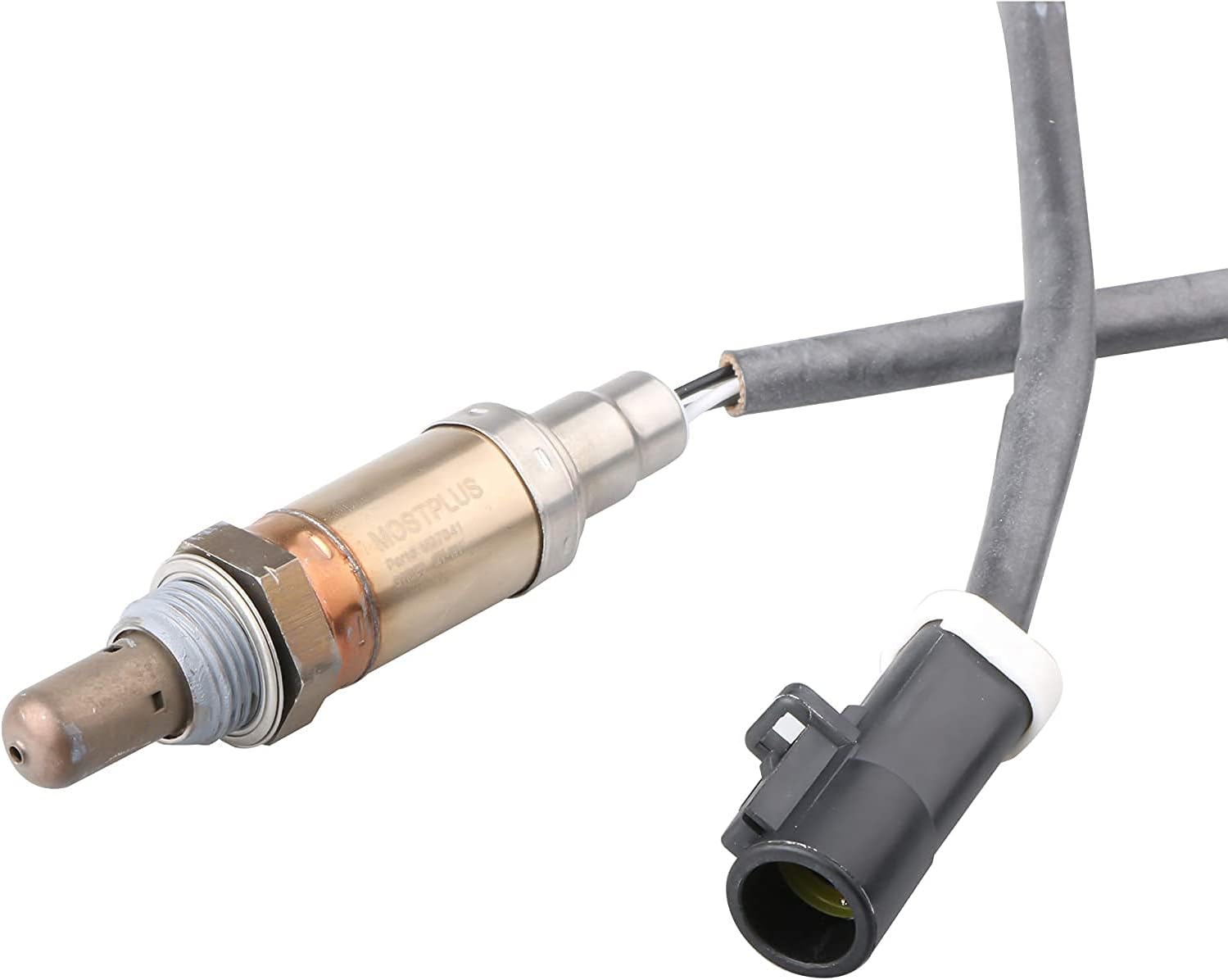 MOSTPLUS O2 Male Oxygen Sensor Up Down Stream 234-4071 15717 Compatible for Ford F-150 F-250 5.4L (Set of 4)