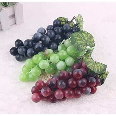NiceButy 3pcs Decorative Artificial Plastic Fruits Home Party Decor Cover