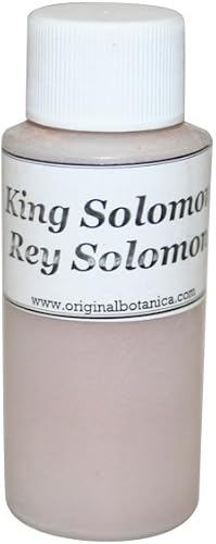 Original Botanica King Solomon - Sachet en polvo Hoodoo para sabiduría, protección curativa espiritual para manchas mágicas, 1 onza