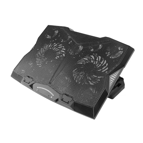 Base refrigerante para laptop con 11 ventiladores ajustable miniatura 3