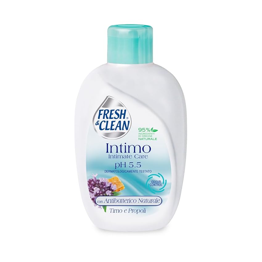 Fresh & Clean Intimo con Antibatterico Naturale, 200ml