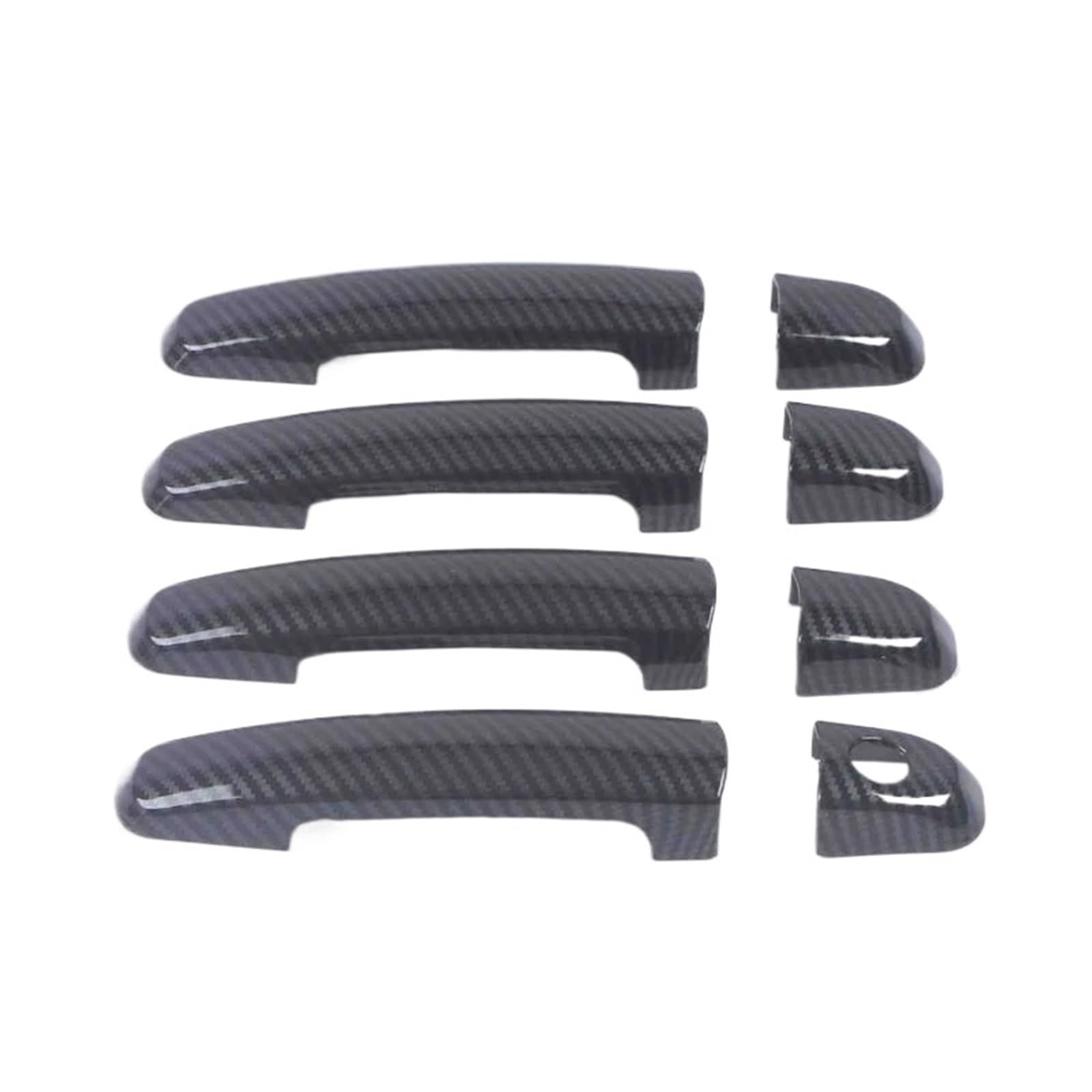 BQWYEDPL Carbon Fiber Printed Car Exterior Door Handle Sticker Cover Fit for Suzuki Ertiga 2012-2018 Car Door Latch Handle(for Normal Handle)
