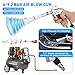 MYPIN Aluminium Car Cleaning Gun with Tapered Nozzle, 6-9.2Bar with 2 Set Nozzle, Pressure Air Blower Blow Gun Producing Powerful Blast of Air for Cleaning Cars, Velvet, Furniture and Carpets