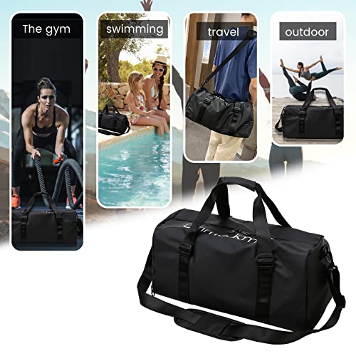 Sporttaschen für Damen und Herren, Reisetasche und Handtaschen - mit Schuhfach und Nassfach - Travel Bag für Sport… – Bild 8