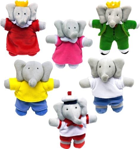 Coffret 4 Figurines Babar Pour Le Bain - Lansay - Vintage, Neuf, Rare