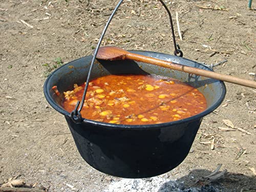 24" Long Wooden Spoon - Heavy Duty Extra Long Handled Utensils - Cajun Cooking Stock Pot Spoon For Stirring And Mixing - Big Spatula Stir Wood Paddle With Big Handle #TOP3
