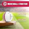 ONEGlobal Incrediball Junior Soft Practice Cricket Ball | Outdoor & Indoor Rubber Cricket Ball With Core & Stitched Seam | For Practice, Honing Skills & Family Fun | Senior and Junior Sizes #3