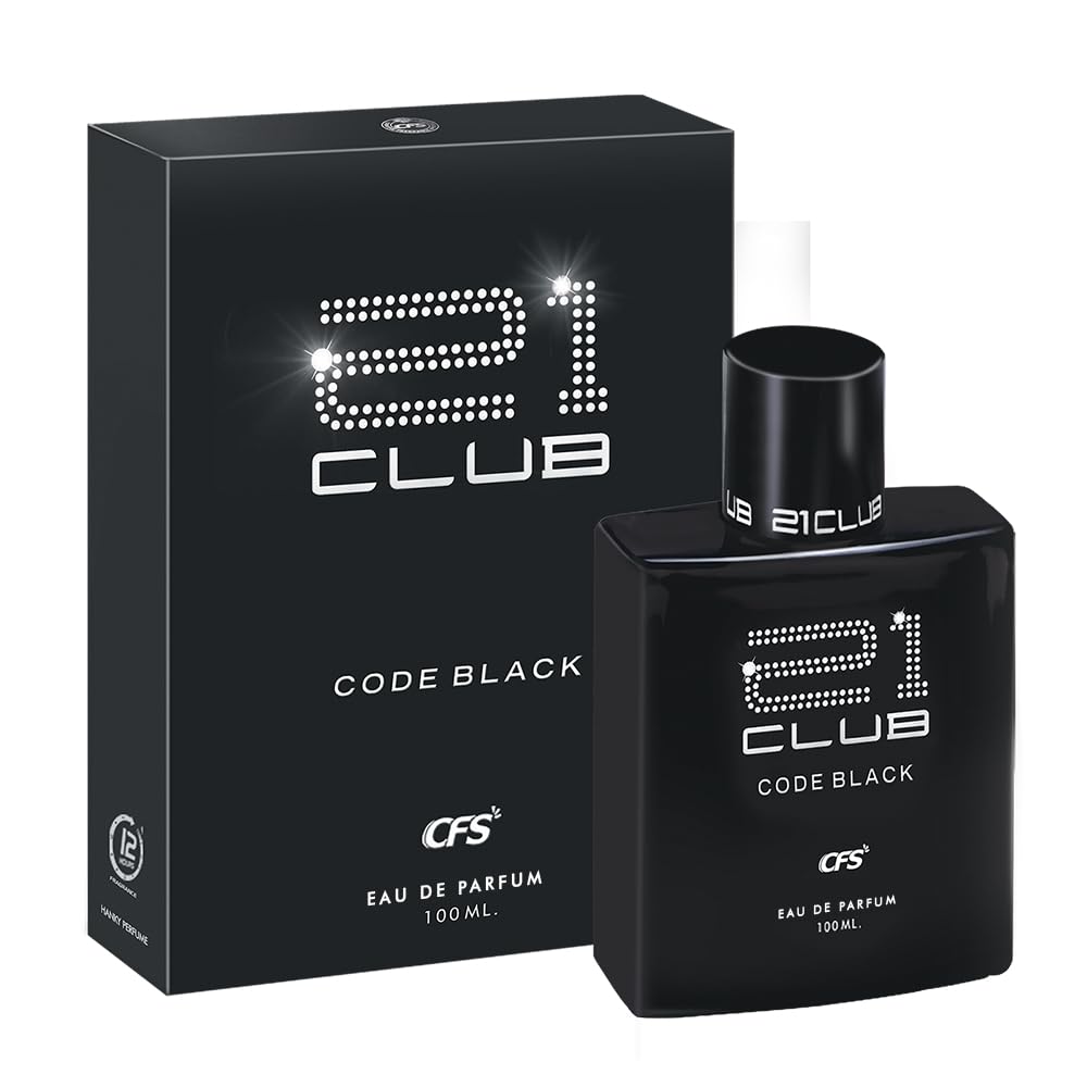 CFS 21 Club Code Black Long Lasting Perfum 100ml Eau De Parfum (Edp) For Men And Women