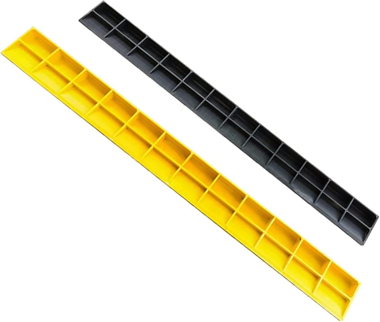 Kanduo Rampa podjazdowa Podjazd progowy, podjazd dla wózków inwalidzkich, plastikowa rampa domowa, wejście do domu, łazienka, mata przejściowa progowa(Rosso,10 * 5cm/4 * 2in)