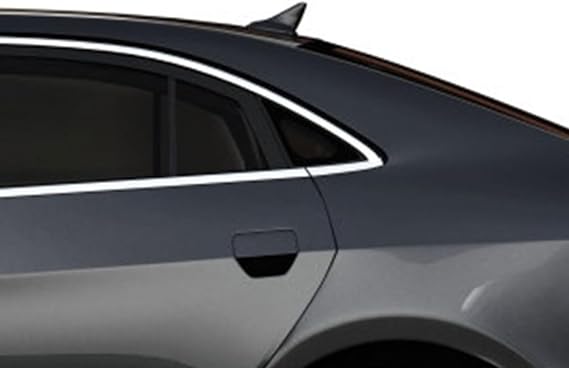 2pcs Car Tail Wing Rear Spoiler Auto Rear Trim Vehicle Plastic Tail Wing Decor Universal Black and White for Car Exterior Styling