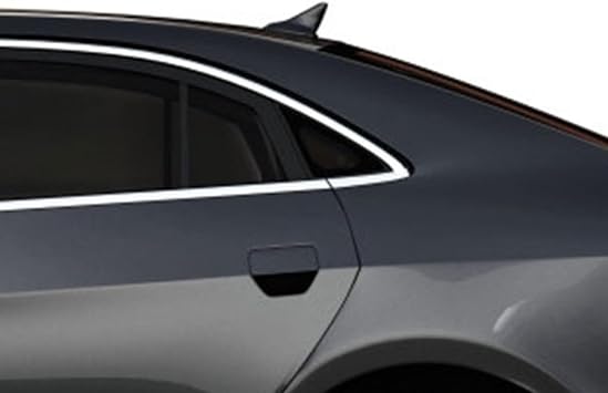 2pcs Car Tail Wing Rear Spoiler Auto Rear Trim Vehicle Plastic Tail Wing Decor Universal Black and White for Car Exterior Styling