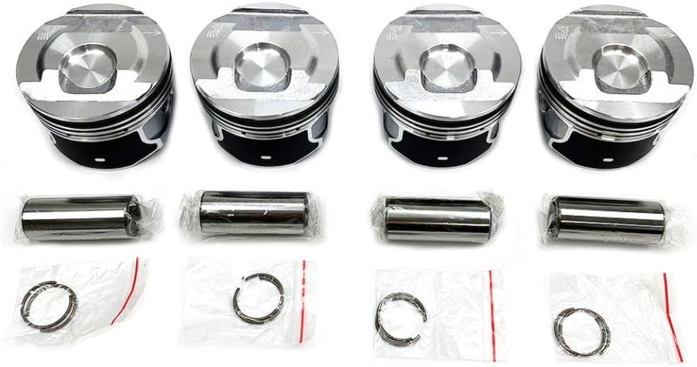 Engine Piston Ring Pin Clip Assembly Kit 12652809 Compatible With Envision 2.0 GL8 ES ATS XT5 2.0T(Piston Ring Set)