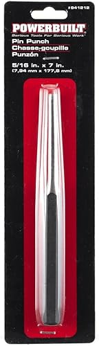 Powerbuilt 941212 Perforadora de clavija 516" X 12" X 7" (L)