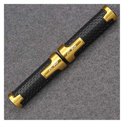 HDDTW Poignées CNC Caoutchouc Moto pour Ducati Street Fighter 749 1098 1100 1200 7/8'22mm Silicone Antidérapant Souple Poignées De Guidon De Moto Bouchons D'extrémité Barre Accessoires De VTT