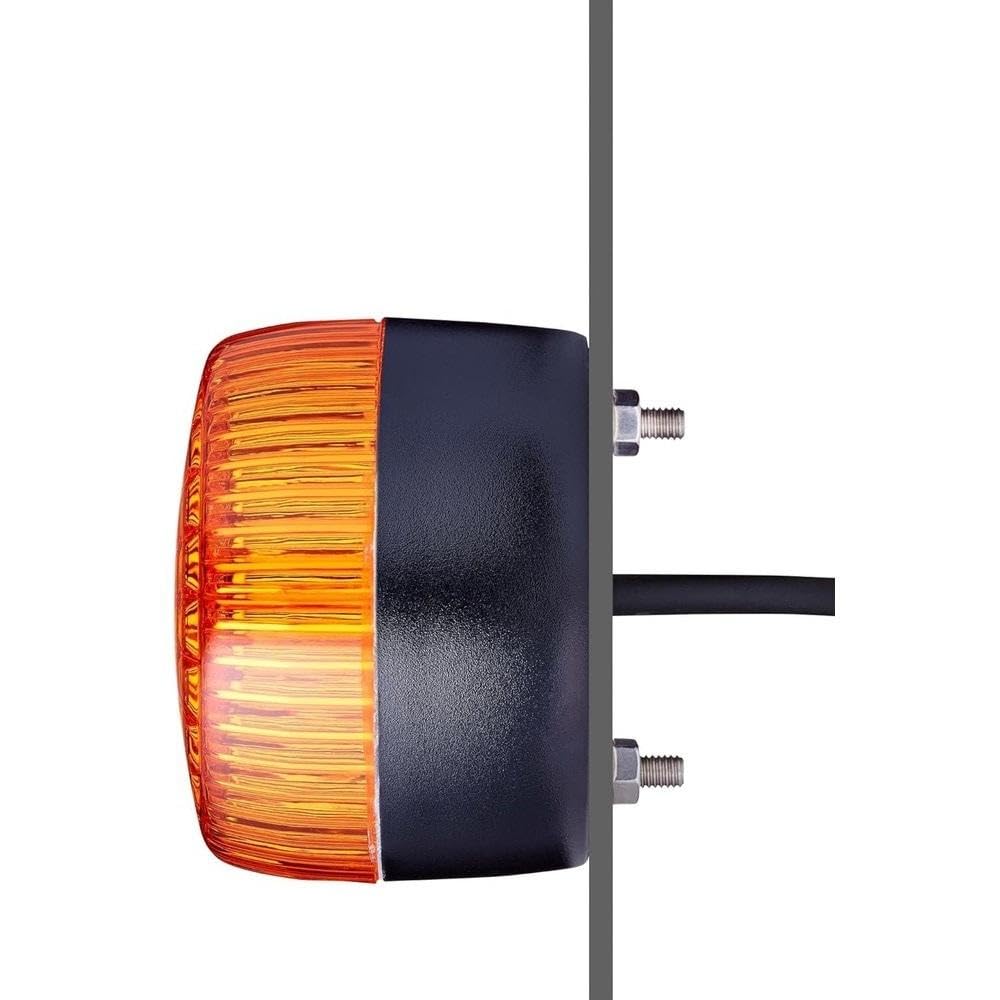 Balise Ambre Clignotant Stable 240VAC Unités D'Indicateur De Signal Visuel Paquet De 1 Protéger les équipements électriques
