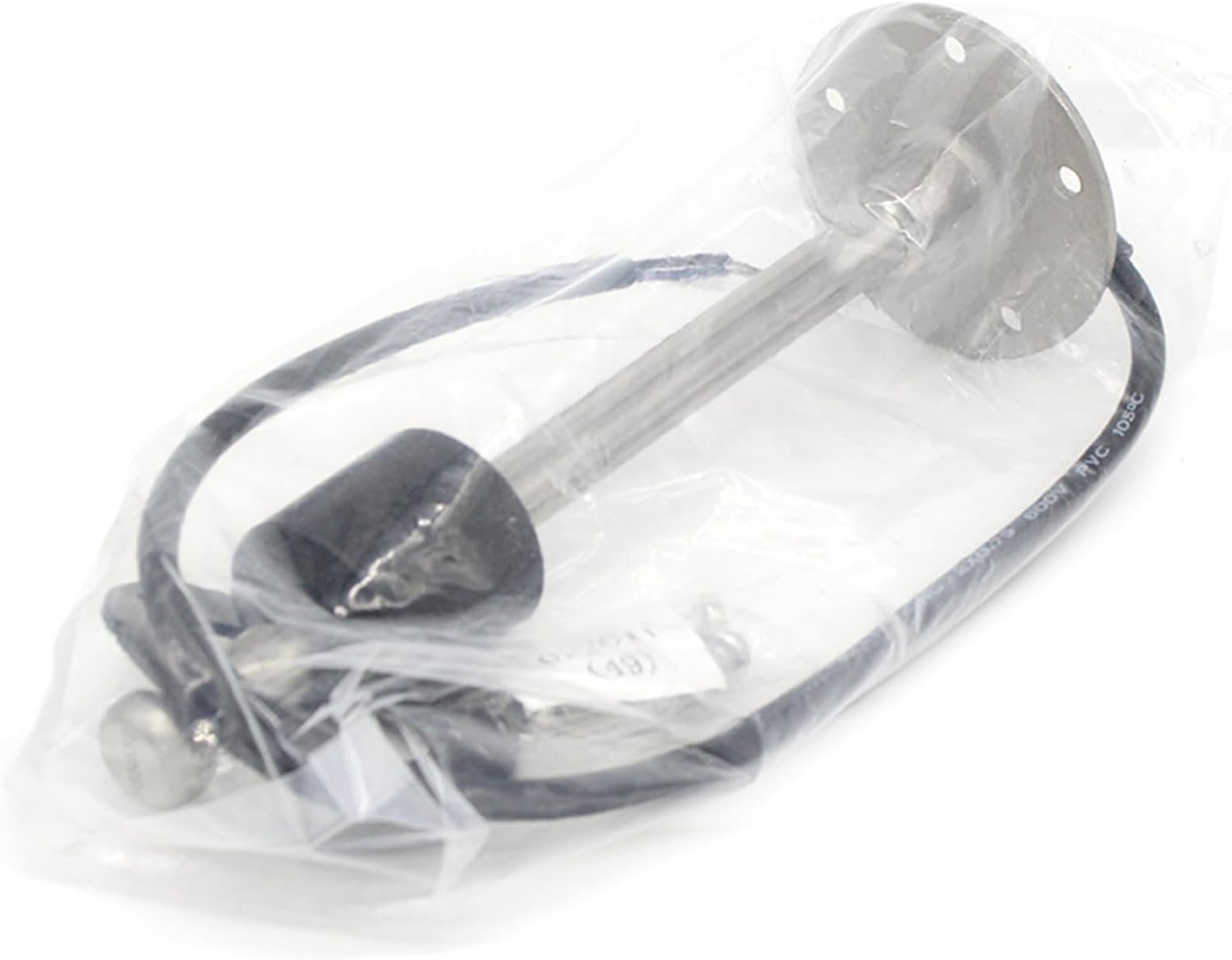 600mm Fuel Water Tank Level Sensor, European Standard 0-190ohm Signal 5-Hole Assembly, Oil Float Marine Fuel Sending Unit for RV Truck Car Boat